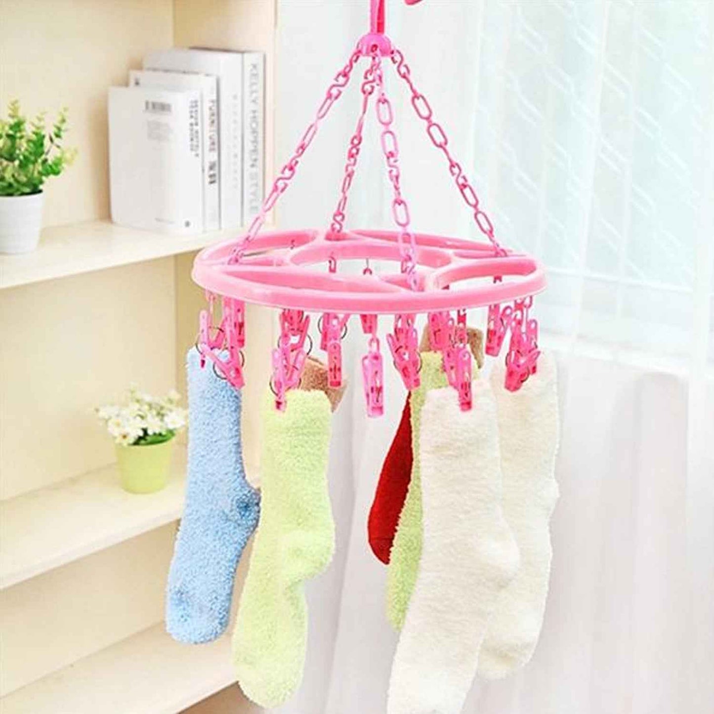 Clothes Hanging Clips for Hanger, Cloth Drying Clips