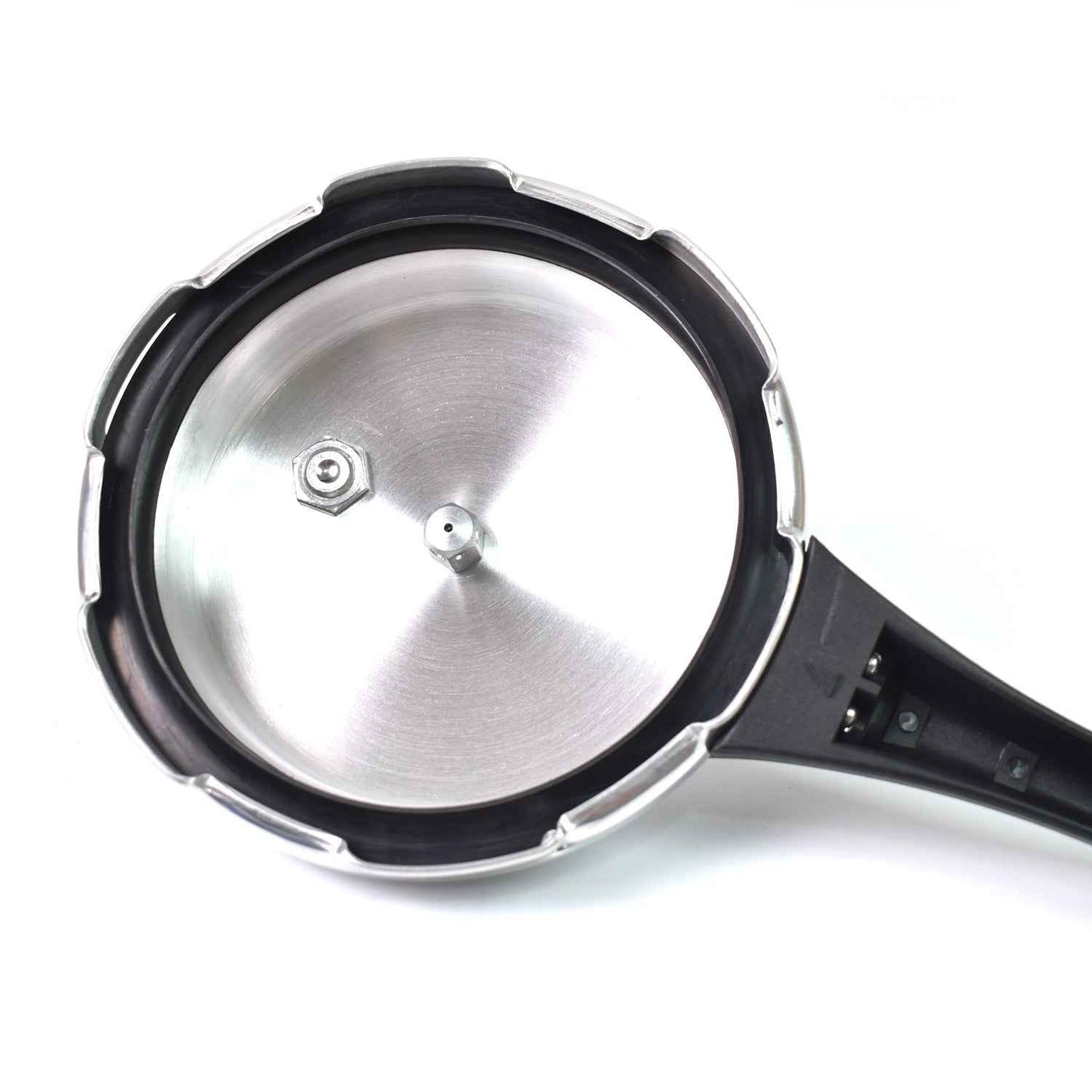 Aluminium Rays Aura Pressure Cookers With Outer Lid (1.5 Litres / 5-Year warranty,  ISI Number :- 2347, BIS Number :- CM/L -7600164310