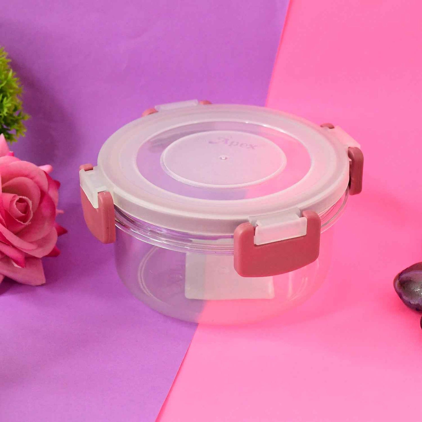 Apex Round Airtight Food Storage Container (1 Pc)