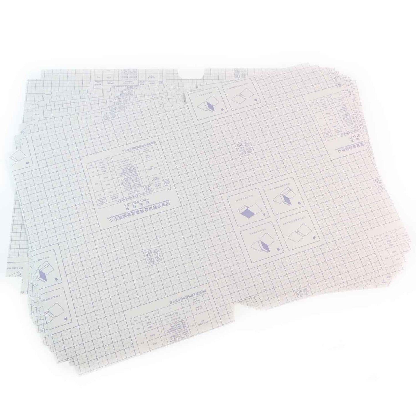 Mix Size Transparent Book Cover (30 Pcs Set)