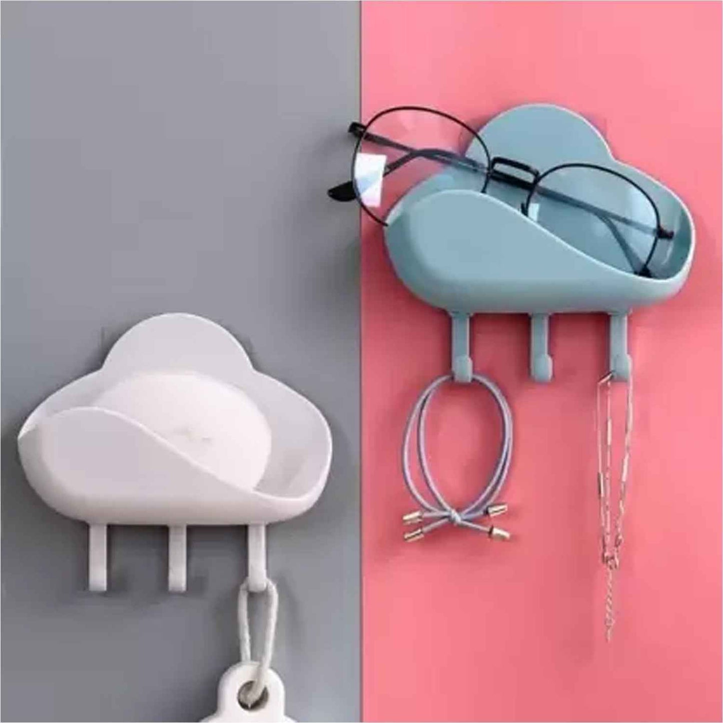 Plastic Soap Case Cover for Bathroom use Pack of 4Pcs