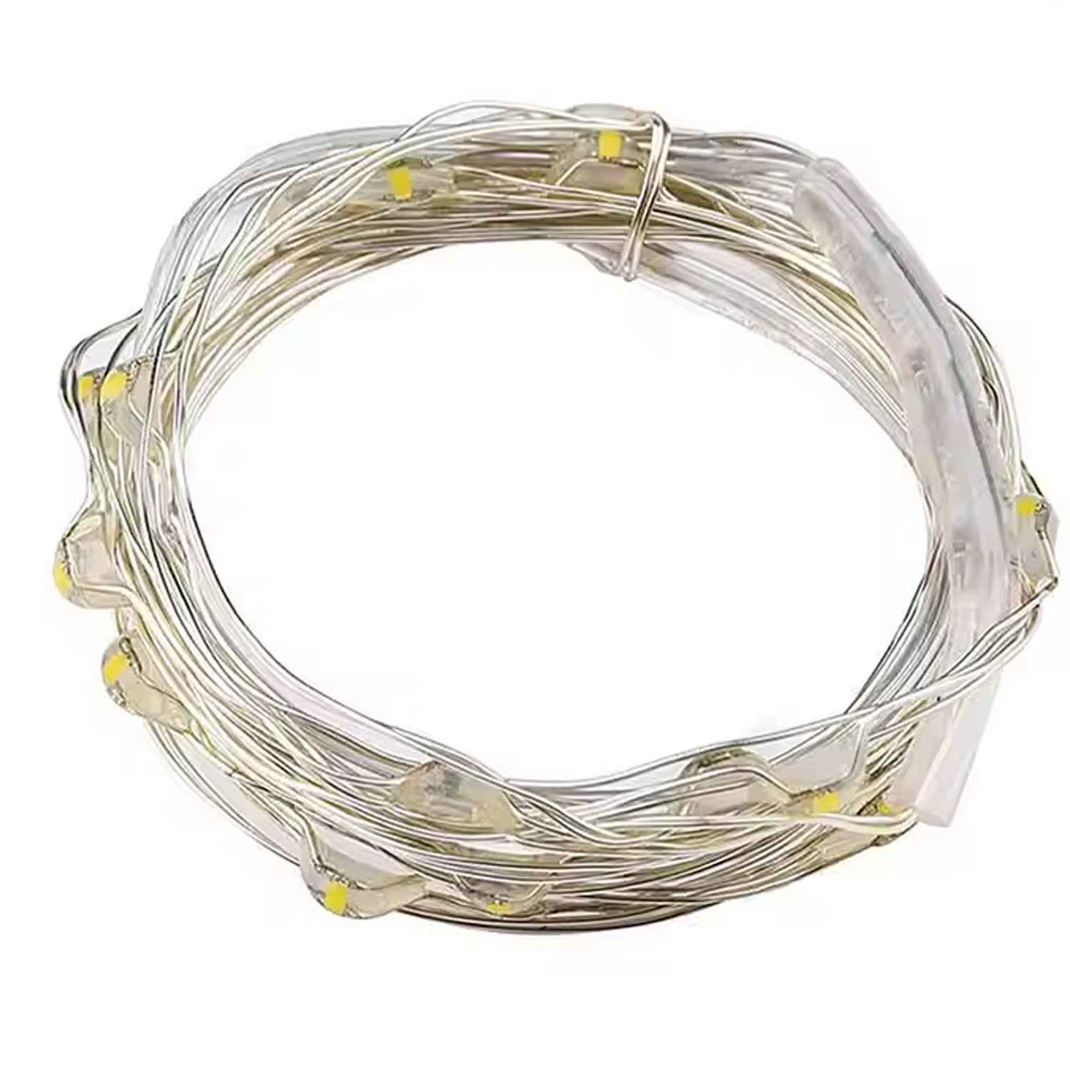 Battery Operated LED Fairy String Light – Copper Wire LEDs (1 Pc)