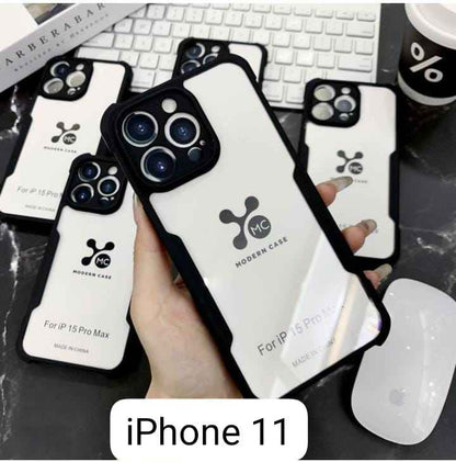 Clear X Hard Protection Case For Iphone