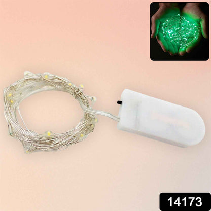 Battery Operated LED Fairy String Light – Copper Wire LEDs (1 Pc)