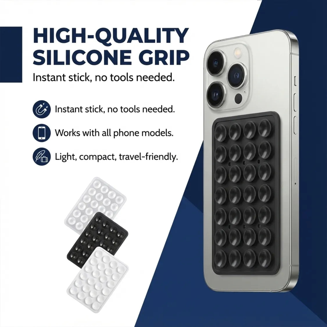 Suction Phone Case / Holder Mount (1 Pc / Mix Color)