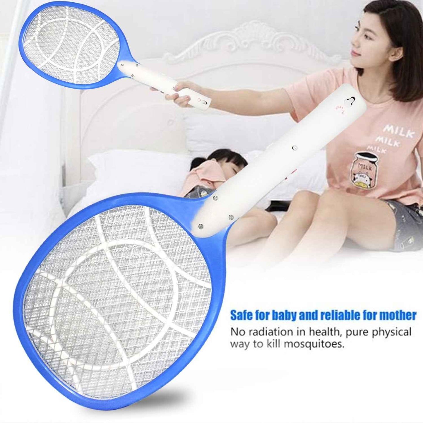 Anti Mosquito Racket - Rechargeable Insect Killer Bat