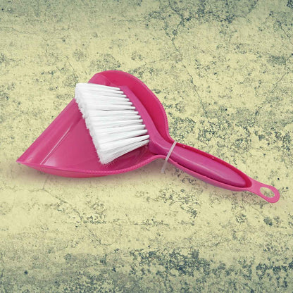 Mini Dustpan Supdi with Brush Broom Set for Multipurpose Cleaning, Cleaning Broom Brush and Dustpan | Sweep Set for All Surfaces, for Cleaning Tool for Desk, Car & Animal Waste etc, Supdi (2 Pc Set)