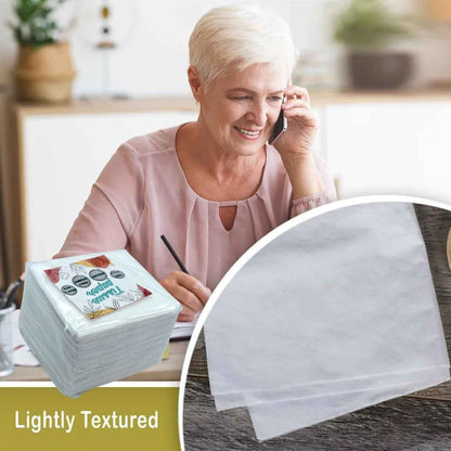 Tissue Paper For Wiping And Cleaning Purposes Of Types Of Things (100 Pcs Set Approx)