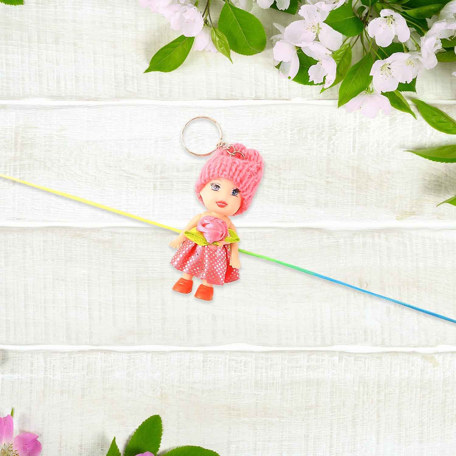 Multifunction Doll  for Kids – Cute Soft Toy  with Keychain Use – Decorative Fancy  cum Keyring for Boys & Girls