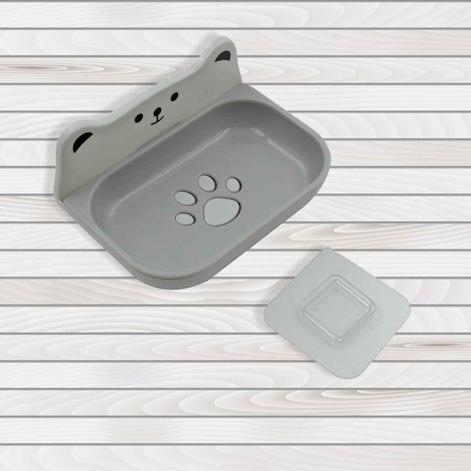 Soap Dish with Drain Soap Holder, Soap Saver Easy Cleaning, Soap Tray for Shower Bathroom Kitchen ,Sabudani (1 Pc)