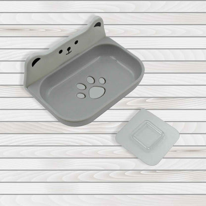Soap Dish with Drain Soap Holder, Soap Saver Easy Cleaning, Soap Tray for Shower Bathroom Kitchen ,Sabudani (1 Pc)