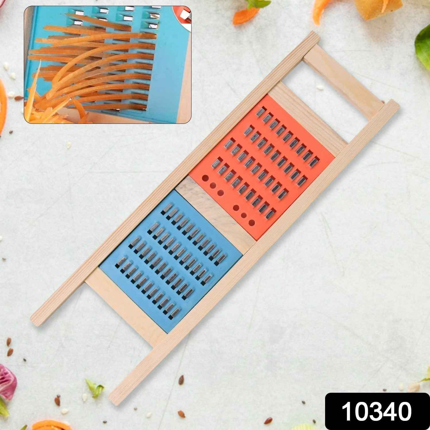 Stainless Steel Food Chopper 2-in-1 Vegetable Cutter