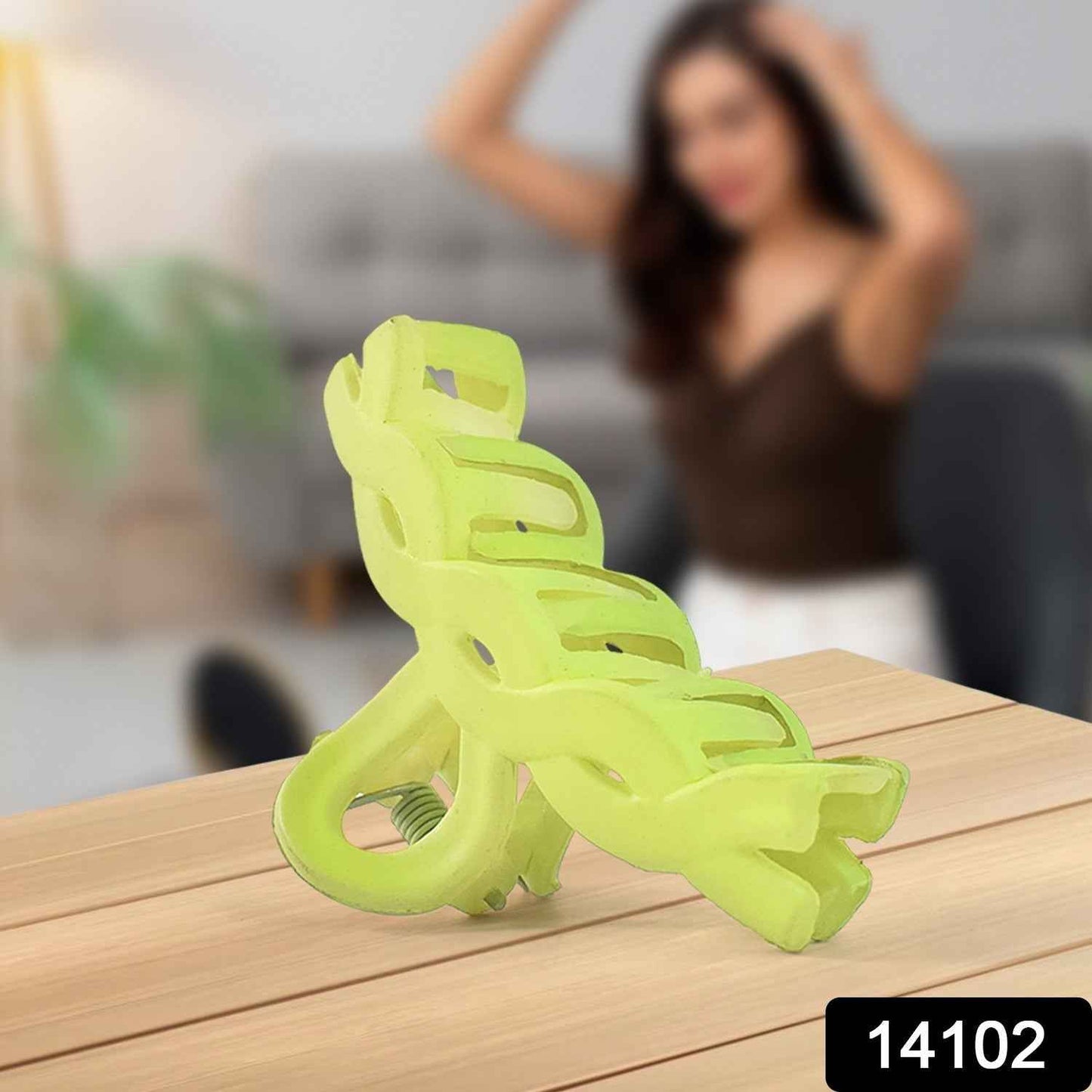 Hair Clamp Grip, Simple Matte Hair Barrette Clamp Charming Decoration Hair Fixation Decorative for Face Washing, Hair accessories