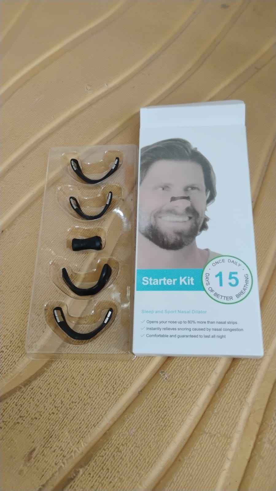 Nasal Strip Starter Kit - Boost Oxygen Intake, Reduce Snoring (1 Set)