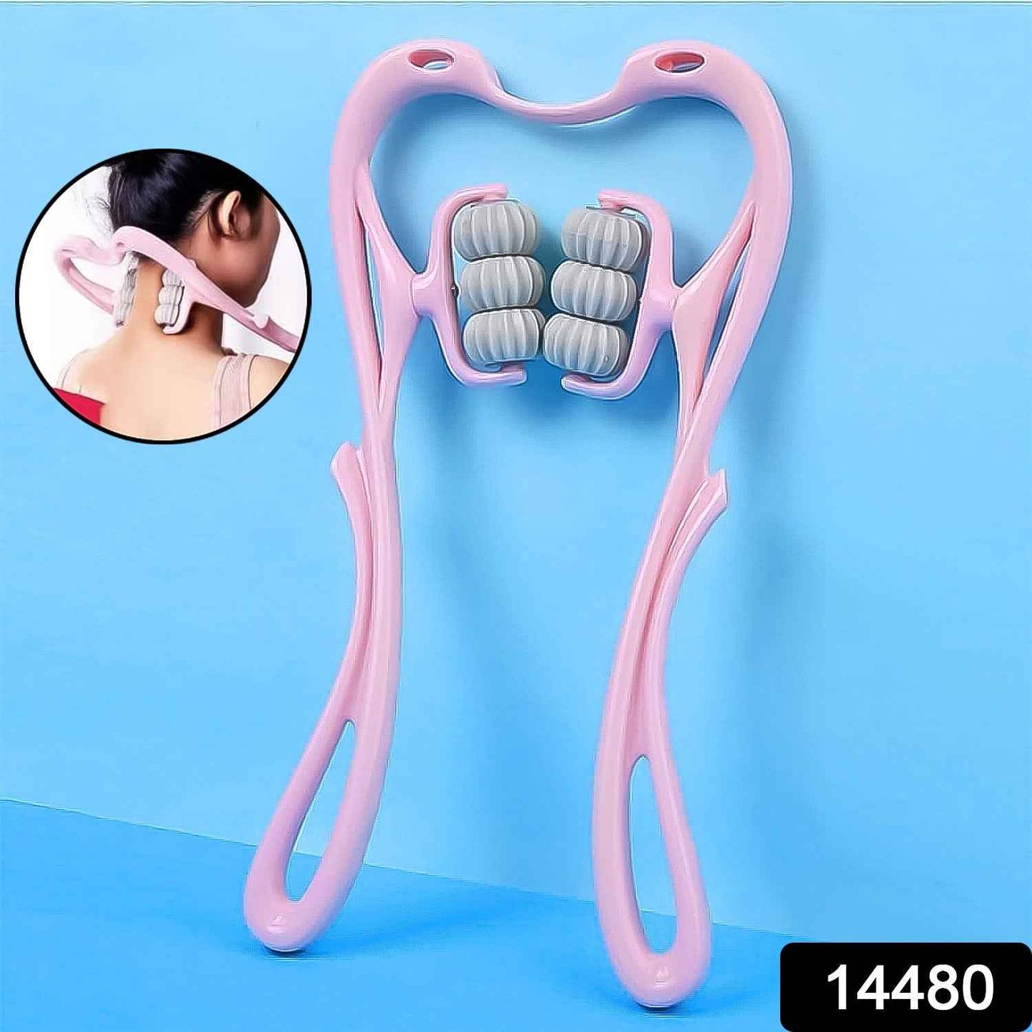 Neck Shoulder Massager (1Pc / Mix Color)