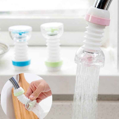 Adjustable Faucet Anti-Splash Nozzle – Expandable Water-Saving Regulator (Multi-Color)