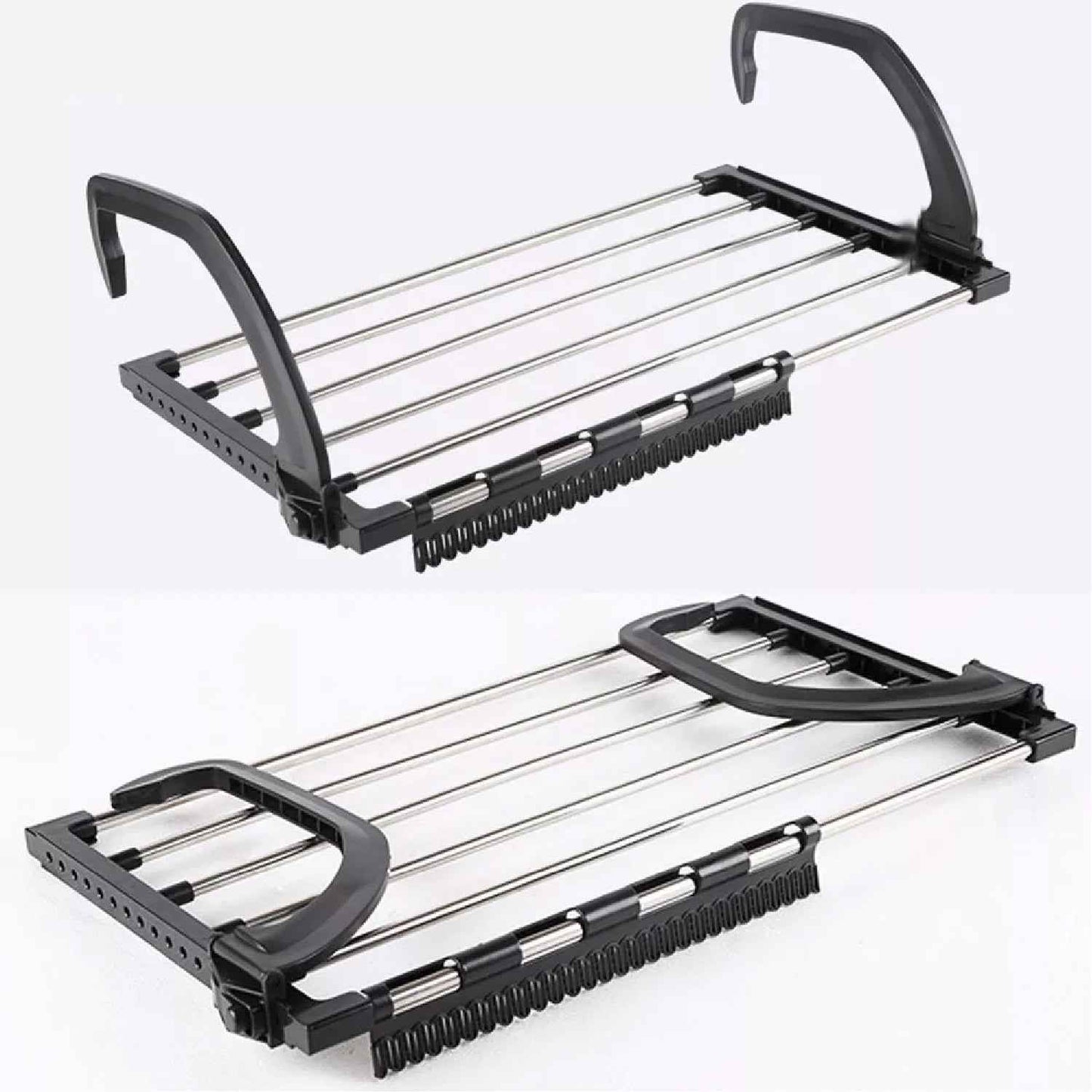 Small Hanging Rack Cloth Drying Rack for Home, Balcony, and Window