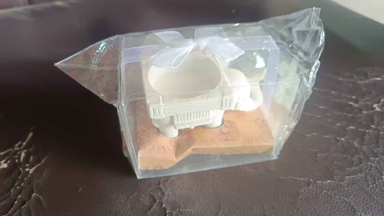 Elephant Shaped Tealight Candle Holder 1 Pc