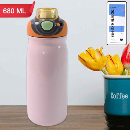 Stainless Steel Vacuum Tumbler Water Bottle (680ml)