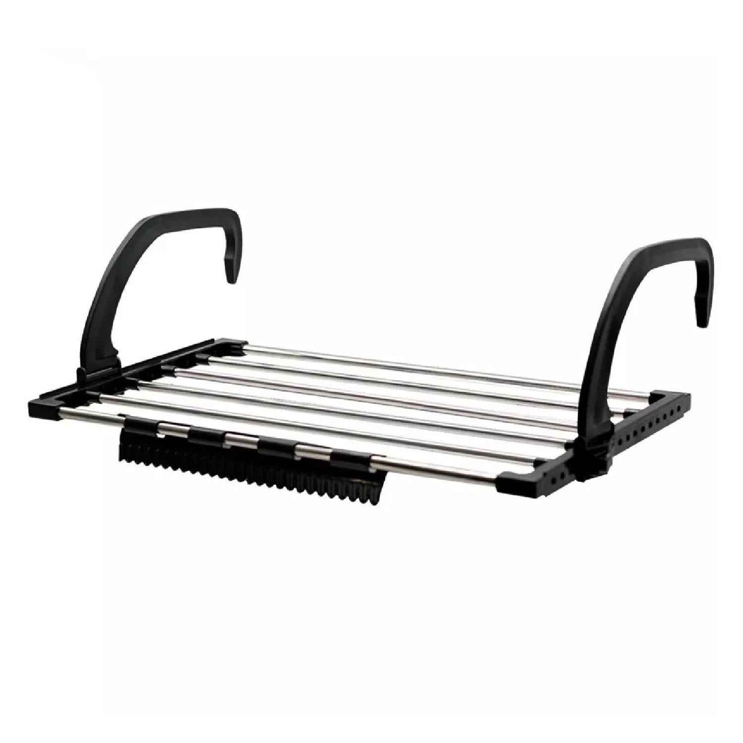Steel Small Hanging Rack Cloth Drying Rack for Home, Balcony, and Window