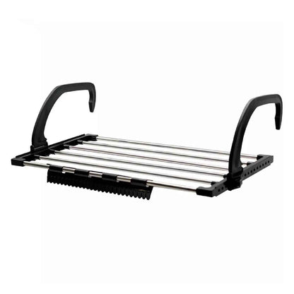 Steel Small Hanging Rack Cloth Drying Rack for Home, Balcony, and Window
