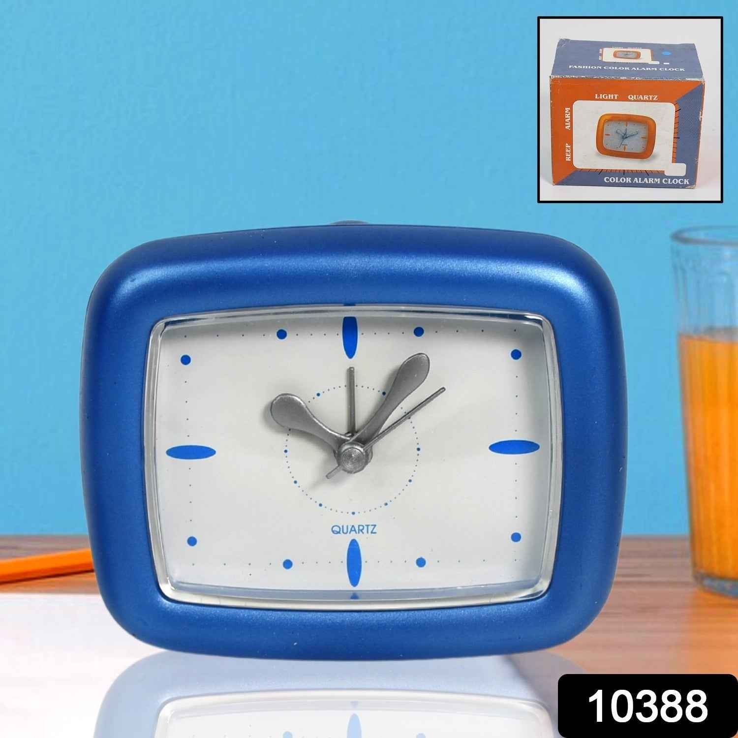 Alarm Clock for Home, Office Desk, Study Table Clock (1 Pc)