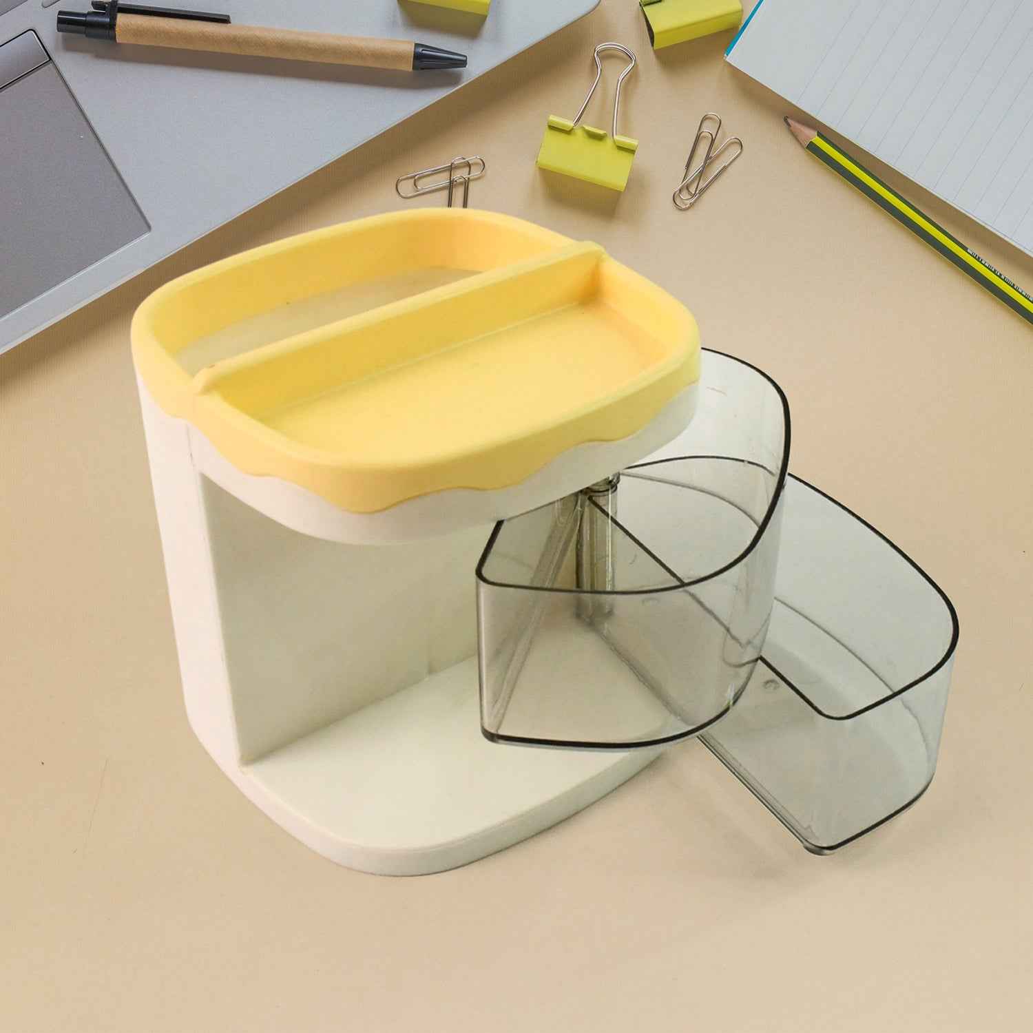 Multi-Layer Rotating Storage Organizer (1 Pc)