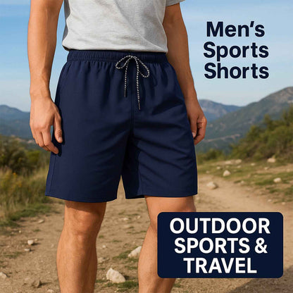 Men’s Sports Shorts with Side Stripe