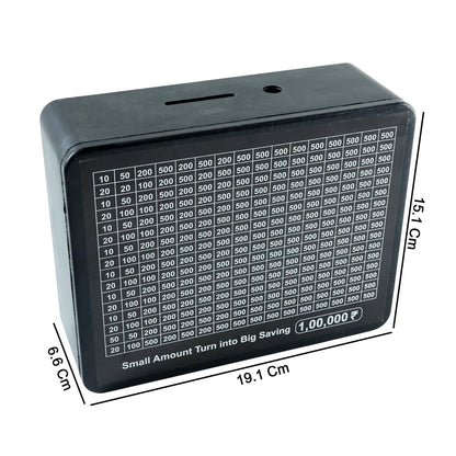 Reusable Savings Tracker Money Box (1 Pc)