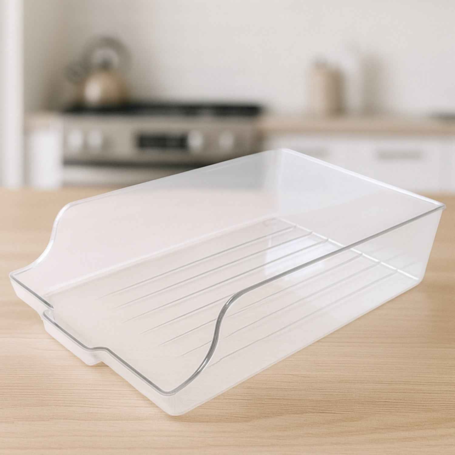 Transparent Stackable Beverage Holder Tray (Mix Size /1 Pc)