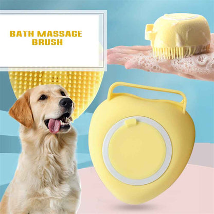 Silicon Massage Bath Brush Hair, Scalp & Bathing Brush For Cleaning Body, Hair accessories
