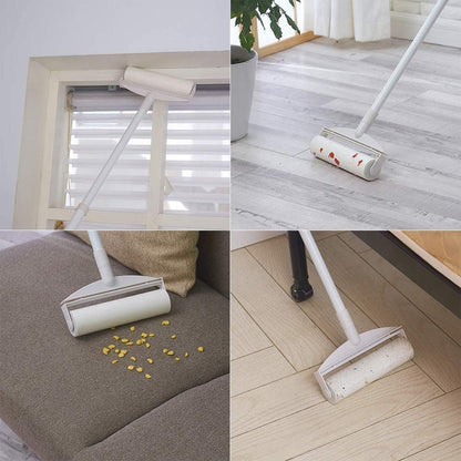 Extra-Wide Lint Roller 23 × 20 cm Handle & Barrel  - (1 Pc)