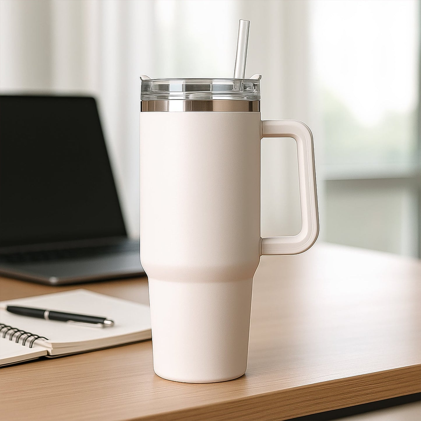 Extra Large Insulated Travel Mug, Tumbler (1200ML - 1 Pc / Mix Color)