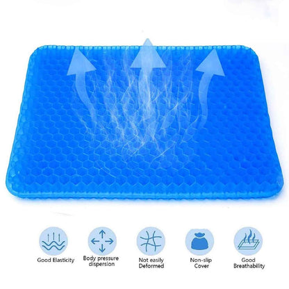 Silicone Flex Pillow Gel Orthopaedic Seat Cushion Pad for Car