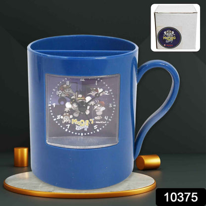 Elegant Cup-Inspired Clock Watch for a Unique Timekeeping Experience
