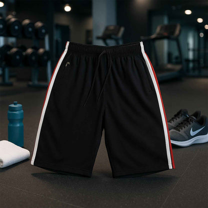 Training Shorts with Elastic Waist & Drawcord - (1 Pc)