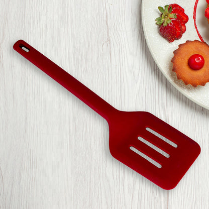 Multipurpose Silicone Spoon, Silicone Basting Spoon Non-Stick Kitchen Utensils Household Gadgets Heat-Resistant Non Stick Spoons Kitchen Cookware Items For Cooking and Baking (6 Pcs Set)