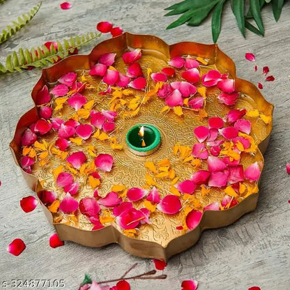 Gold Moon Morden Lotus Urli Bowl Urli Pot Floting Urli 