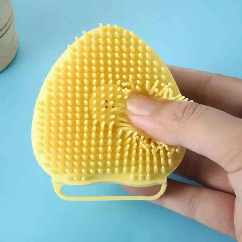 Silicon Massage Bath Brush Hair, Scalp & Bathing Brush For Cleaning Body, Hair accessories