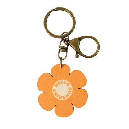 Cute Flower-Shaped Keychain (Mix Design / 1 Pc)