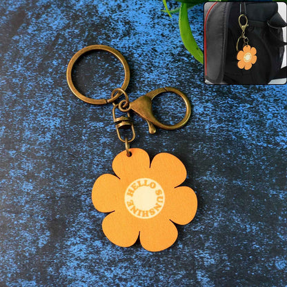 Cute Flower-Shaped Keychain (Mix Design / 1 Pc)