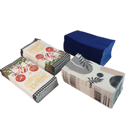 Premium Disposable Paper Napkins Approx 100 Pcs