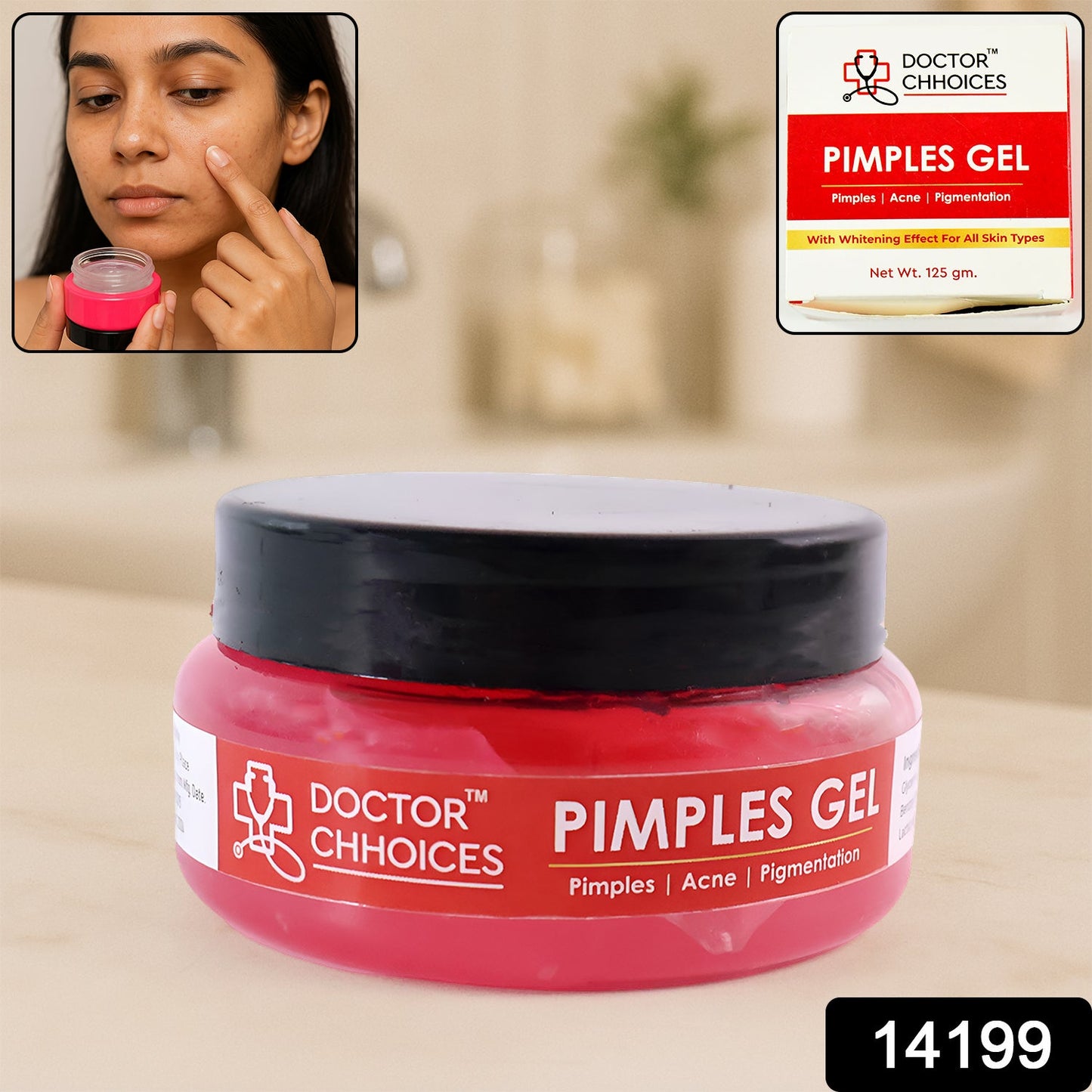 Doctor Chhoices Neem & Tulsi Acne Gel
